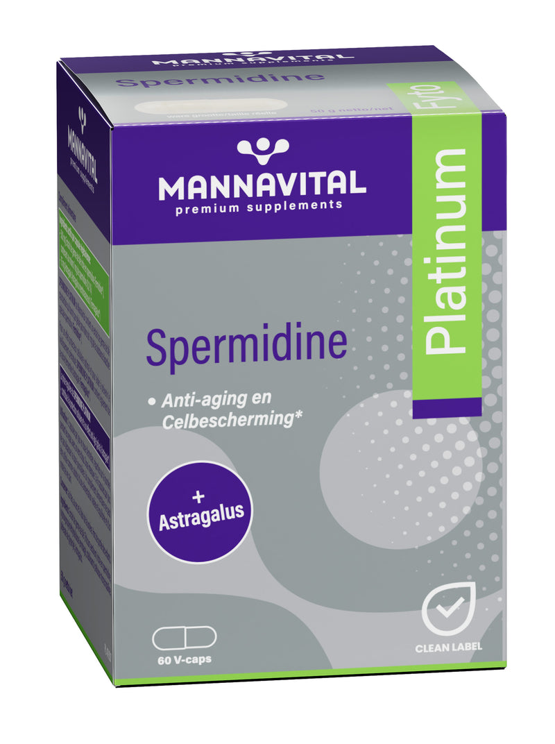 Mannavital Spermidine 60 V-caps.