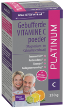 Mannavital Gebufferde Vit. C-poeder+bioflav.250g