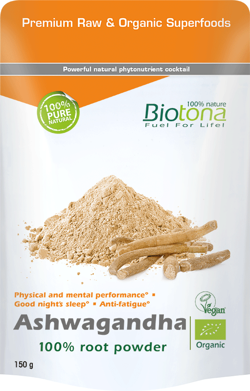 Biotona Ashwagandha root powder 150g