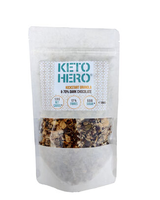 Keto Hero Kickstart Granola Chocolade 250g