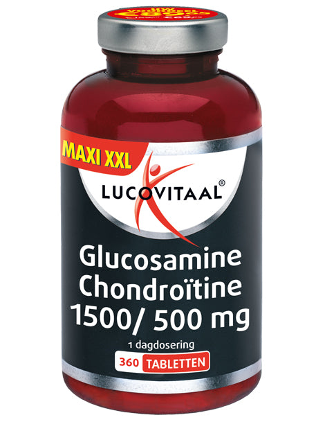 Lucovitaal Glucosamine Chondroïtine 1500/500 mg  360 tabl