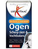 Lucovitaal Ogen, Scherp zien & Vochtbalans 30 caps
