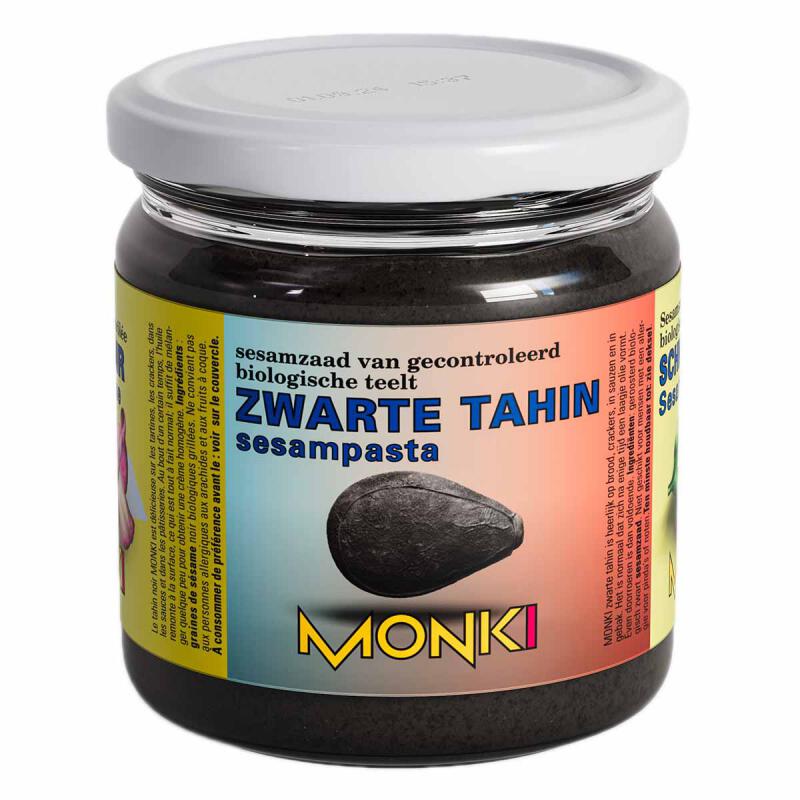 Monki Zwarte Tahin Sesampasta 330g