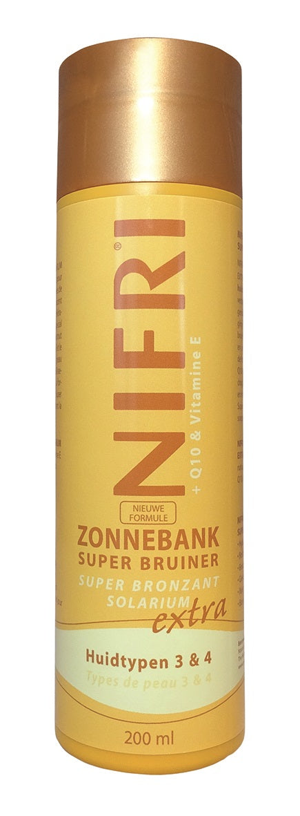 NIFRI Zonnebank Super Bruiner Extra 3 & 4 - 200ml