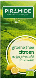 PIRAMIDE Groene thee citroen 20 builtjes