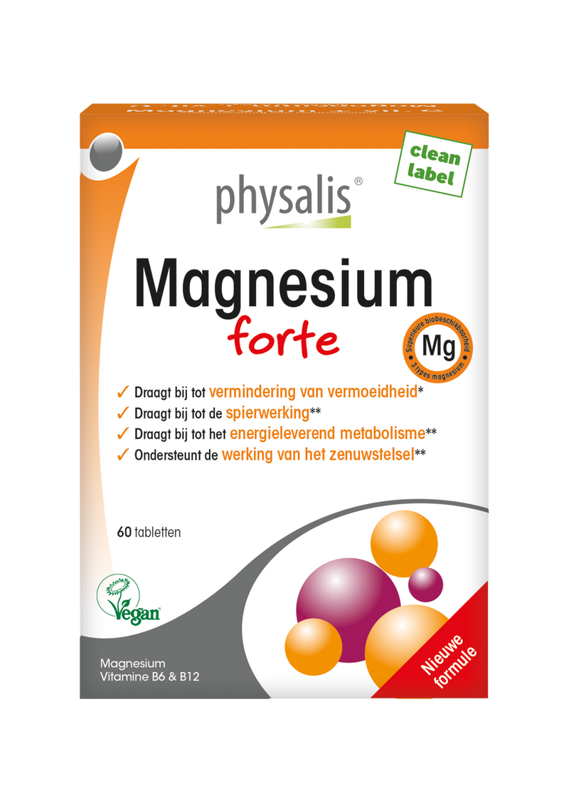 Physalis Magnesium Forte 60 tabletten