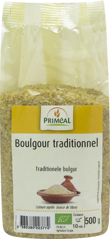 Primeal Boulgour Traditioneel Bio 500g
