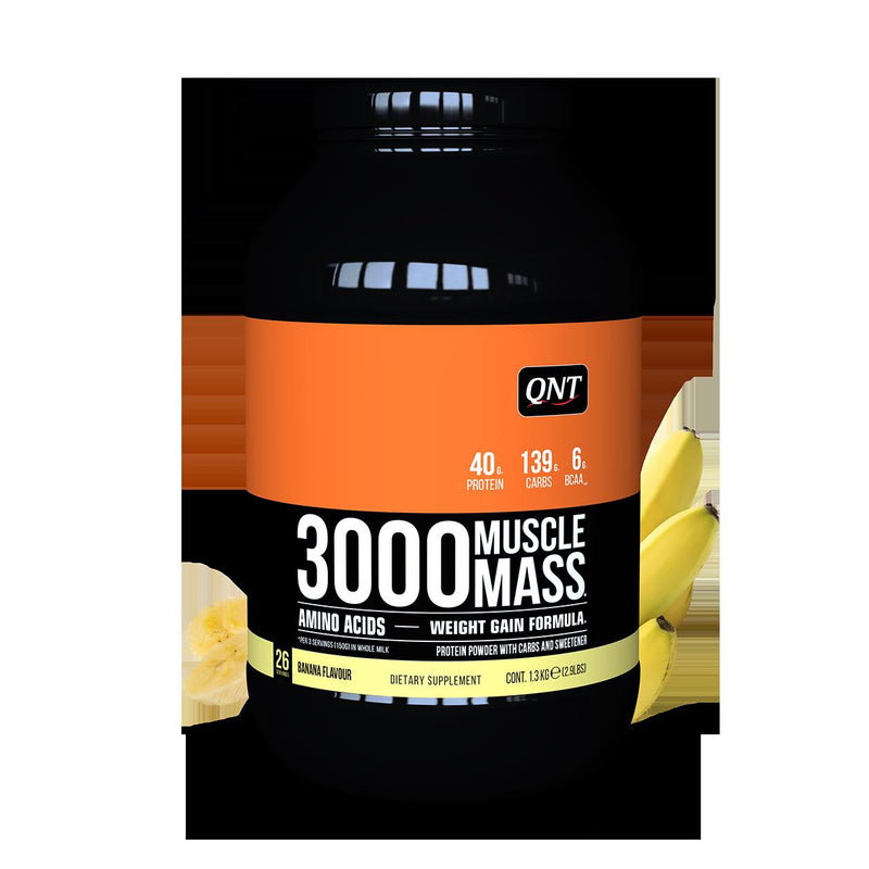 QNT Muscle Mass 3000 Banana 1,3kg