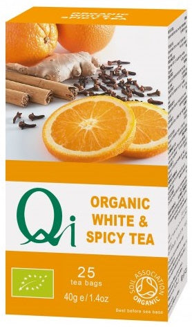 Qi Witte thee gekruid