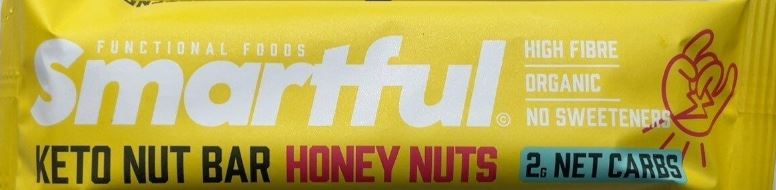 Smartful Keto Bar Honey Nuts 40g