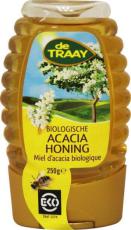 Traay Acaciahoning knijpfles (bio) 250g