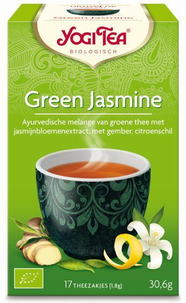 YOGI TEA  Green jasmine 17 builtjes