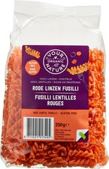 Your Organic Rode Linzen pasta 250g
