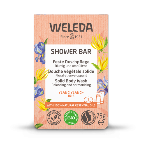 Weleda shower bar ylang ylang+iris