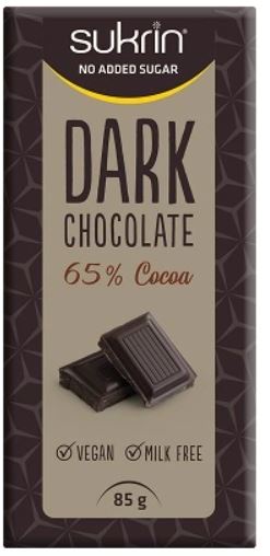 Sukrin Pure chocolade 65% 85g