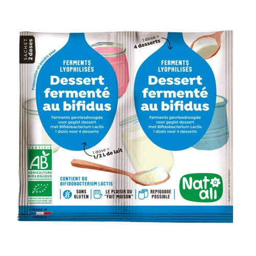 Nat*Ali Yoghurt Bifidus Ferment 2 x 6g