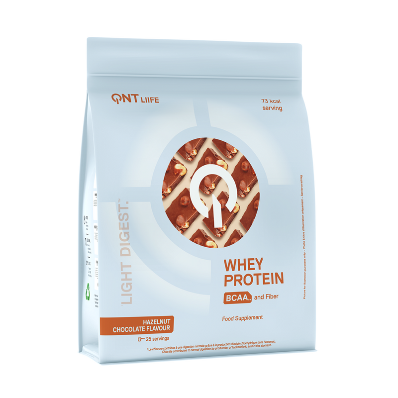 QNT Whey Protein Light Digest Noisette Chocolat 500g