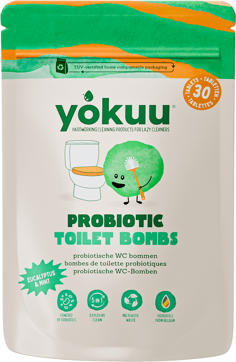 Yokuu Toilet bommen - munt/eucalyptus 30stuks