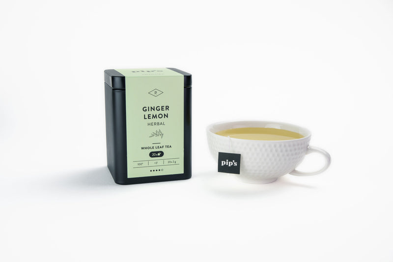 Pip's Tin Twenties Ginger Lemon 20 zakjes