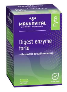 Mannavital Digest Enzyme Forte 60 capsules.
