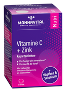 Pastilles Mannavital Vit C + Zinc 60 V