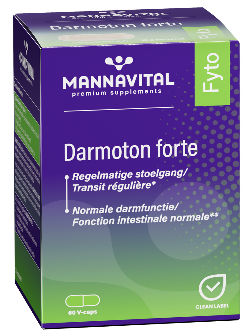 Mannavital Darmoton Forte (nieuw) 60 V-caps