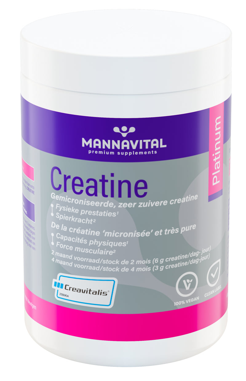 Mannavital Creatine Platinum - 408 gr
