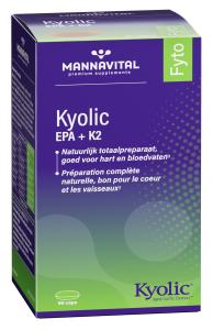 Mannavital Kyolic Epa + K2 80 caps.