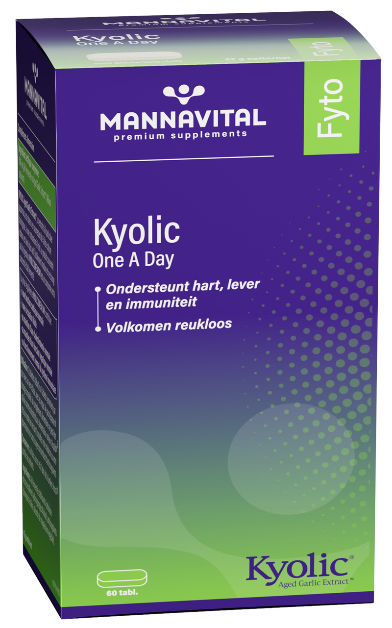 Mannavital Kyolic One a Day - 60 tabletten