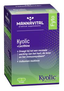 Mannavital Kyolic + Lécithine 75 gélules.