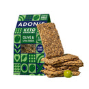 Adonis Keto Cracker Olive & Chia 60g