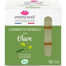 EMMA NOËL Zeep olijfolie 3x150g BIO
