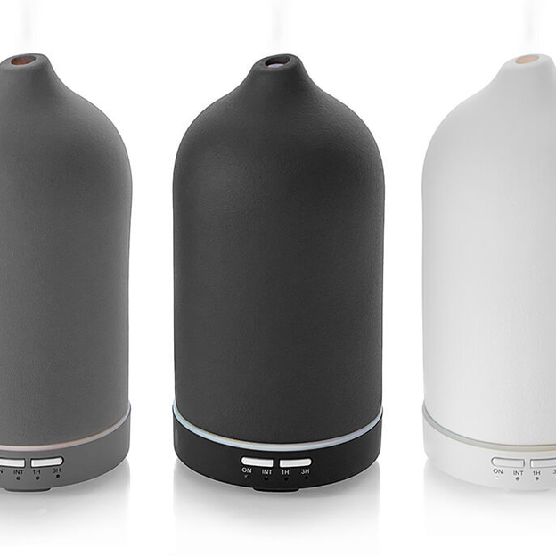 Drop Obelisk White Ceramic(+ eucalyptus 10ml)