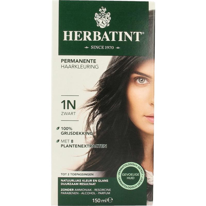 Herbatint 1N Zwart - 150 ml