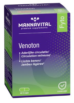 Mannavital Venoton 60 V-capsules