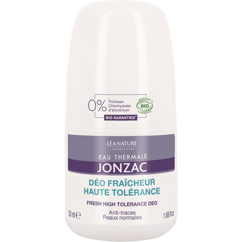 Jonzac rehydrate déodorant bio haute tolérance 50 ml