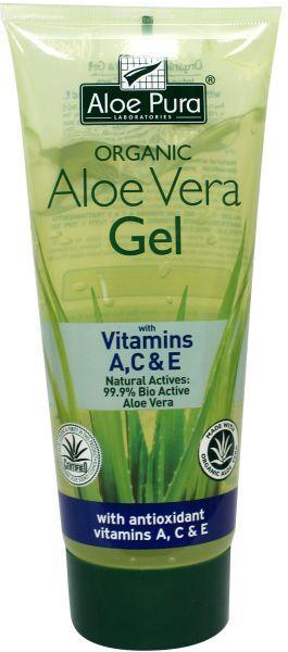 Aloe Vera Gel Organic Vit E 200ml