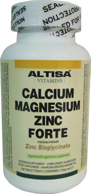 Altisa CALCIUM/MAGNESIUM/ZINC ADVANCED (100 comprimés végétaux)