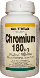 Altisa CHROOM (PICOLINAAT) 180 µg PREMIUM (100 vegtab)