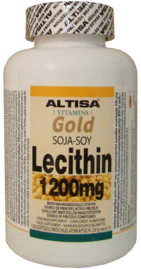 Altisa LÉCITHINE DE SOJA OR 1200 mg (150 gélules)