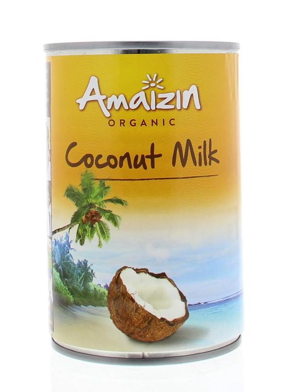 Amaizin Organic Coconut Milk eo15% 400ml