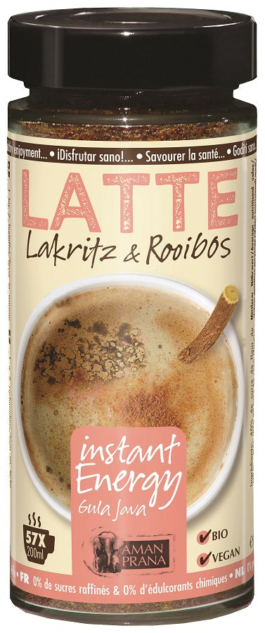 Amanprana Bio-Latte Lakritz + Rooibos 170g