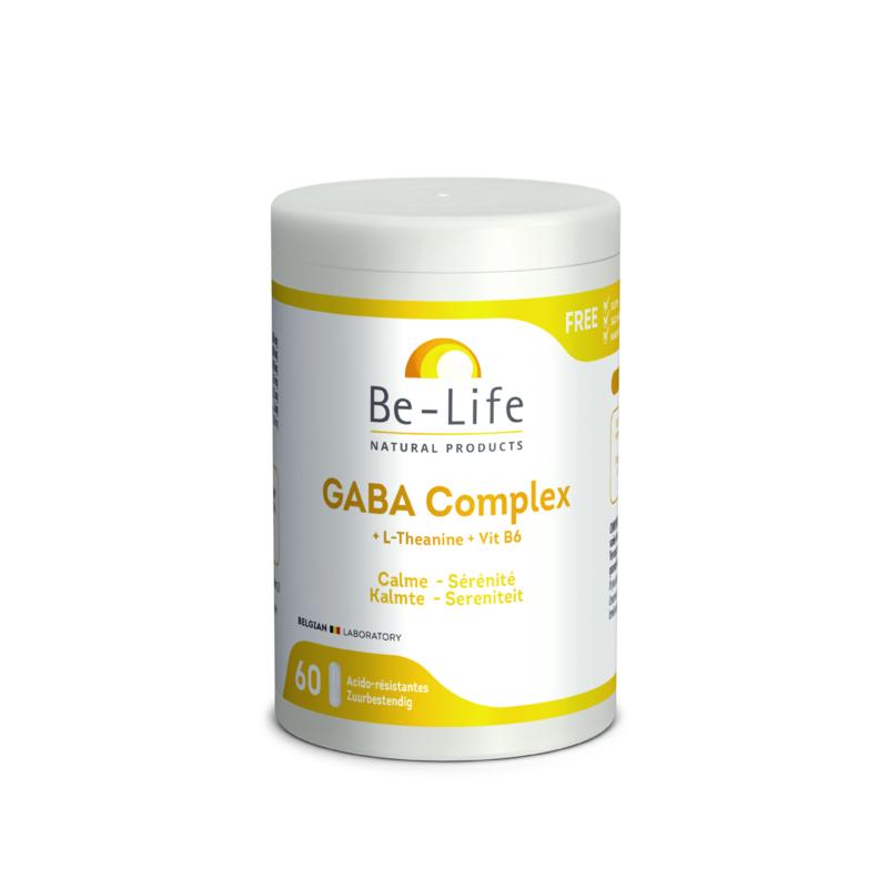 Be-Life GABA complex(met L-Theanine) 60 Vcaps