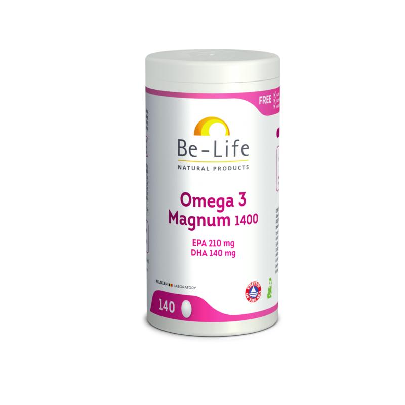 Be-Life OMEGA 3 1400 MAGNUM FOS 140 gélules