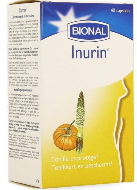 Bional Inurine 40 capsules.