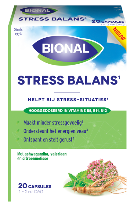 Bional Stress Balance 20 capsules.