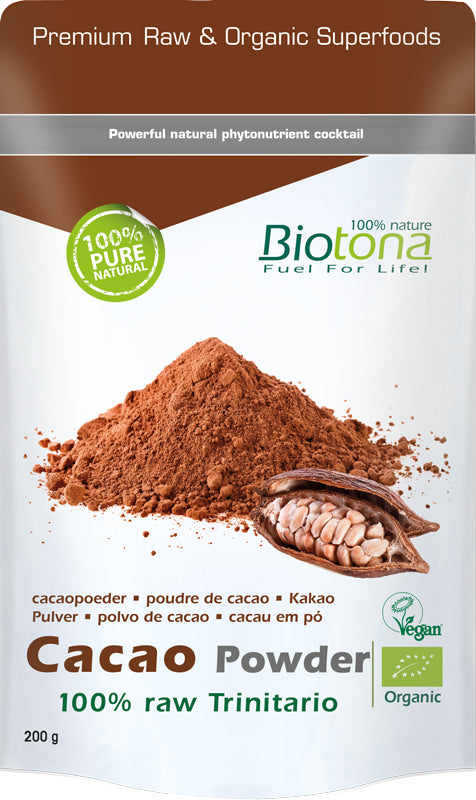 Biotona Cacao cru en poudre 200 g