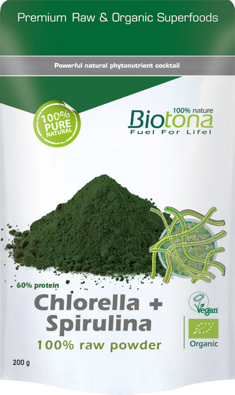 Biotona Chlorelle + Spiruline 200g