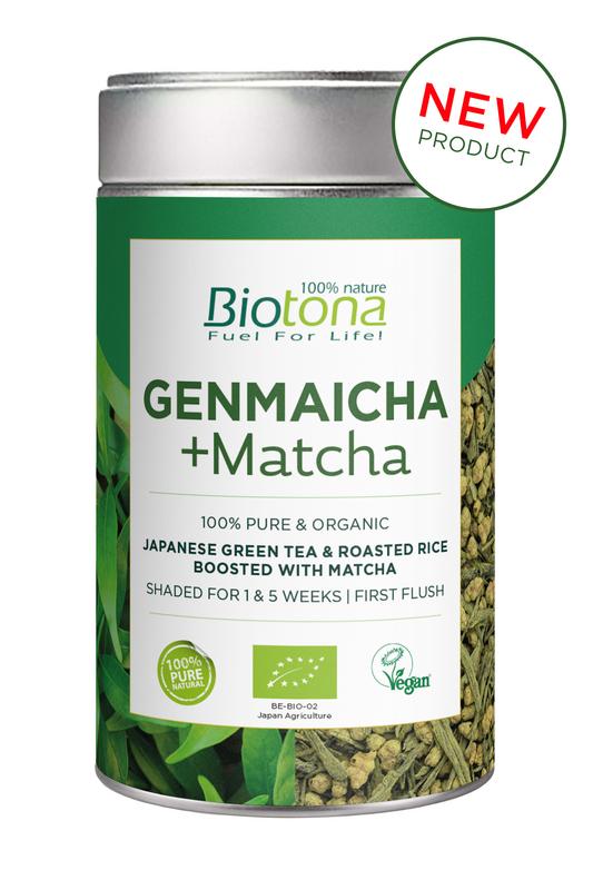 Biotona Genmaicha + Matcha 80g BIO