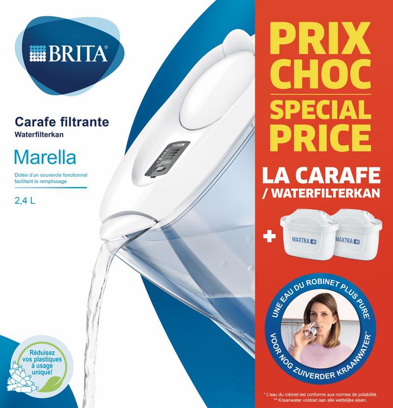 Brita Marella Cool White 2,4L + Maxtra+ filters